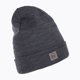 Căciulă Buff Heavyweight Merino Wool Hat Solid, gri, 111170