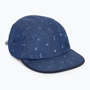 Șapcă pentru copii BUFF 5 Panel arrows denim/denim