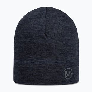 Căciulă de iarnă BUFF Lightweight Merino Wool solid night blue
