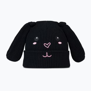 Căciulă de iarnă pentru copii BUFF Knitted Fun rabbit black