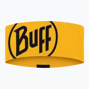 Bentiță BUFF CoolNet UV Wide logo yellow