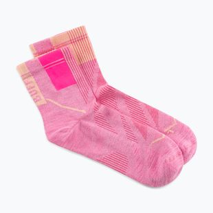 Șosete BUFF CoolNet Quarter pink