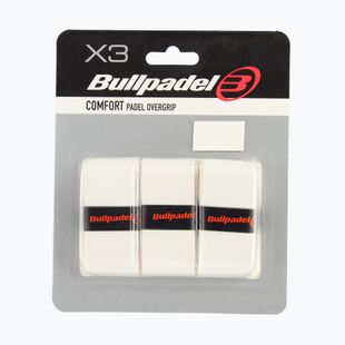 Gripuri pentru rachete de padel Bullpadel GB-1200 Comfort 3 pcs. white