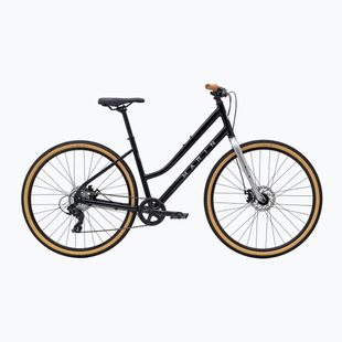 Bicicletă cross pentru femei  Marin Kentfield 1 ST 700C gloss black/silver