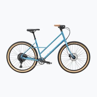 Marin Larkspur 1 biciclete de oraș 27.5 albastru metalic lucios / albastru închis metalic
