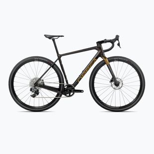Bicicletă gravel Orbea Terra M31e Team 1X 2025 cosmic carbon view/metallic olive green