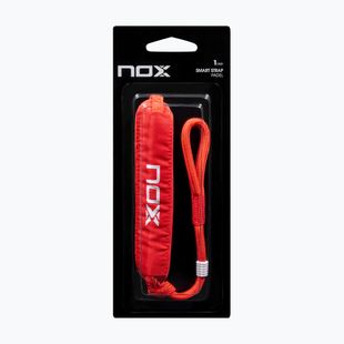 Bandă pentru încheietură NOX Luxury Smartstrap red/white