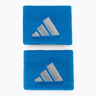 Benzi pentru încheietură adidas Wristband S 2 buc blue/grey