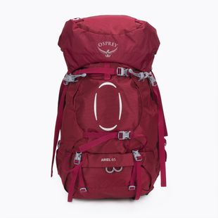 Rucsac de drumeție pentru femei Osprey Ariel 65 roșu 10002883