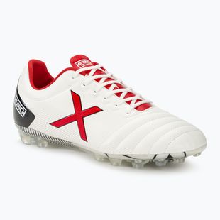 Cizme de fotbal MUNICH Arenga FG blanco/rojo