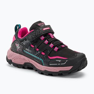 Joma Eno Jr 2303 negru/fucsia cizme de trekking pentru copii