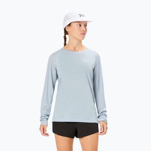 Longsleeve de alergare femei NNormal Merino blue