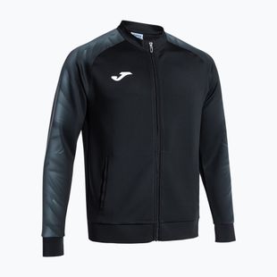 Bluză de alergare pentru bărbați Joma Elite XI Full Zip black/anthracite