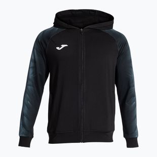 Bluză de alergare pentru bărbați Joma Elite XI Hoodie black/anthracite