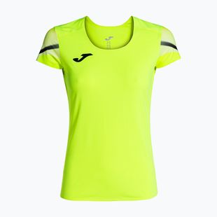 Tricou de alergare pentru femei Joma Elite XI galben fluor/negru