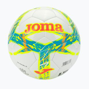 Minge de fotbal Joma Dali III flour turquoise / flour coral mărime 5