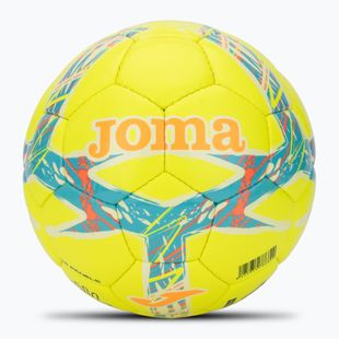 Minge de fotbal Joma Dali III yellow/fluor turquoise mărimea 4