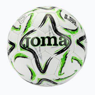 Minge de fotbal Joma Egeo II black/fluor green mărimea 5