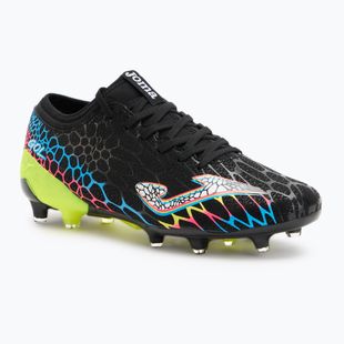 Încălțăminte de fotbal pentru bărbați Joma Gol FG black/lemon fluor