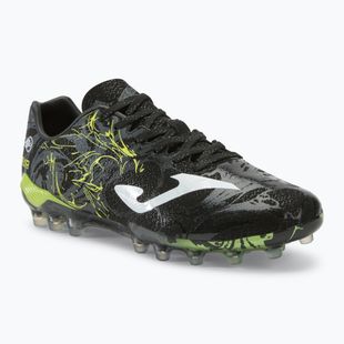 Încălțăminte de fotbal pentru bărbați Supercopa AG black/lemon fluor