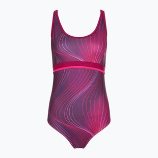 Costum de baie întreg pentru femei RAS Bera U-Back garnet
