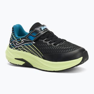 Încălțăminte  de alergare pentru copii Joma Super Cross black/ lime