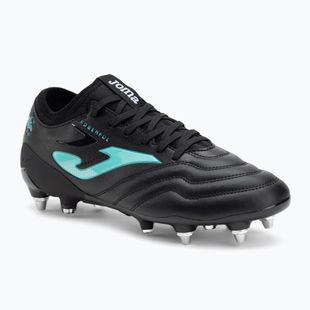 Încălțăminte de fotbal pentru bărbați  Joma Powerful SG black turquoise