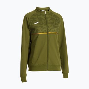 Bluză de alergare pentru femei Joma Record III Full Zip green