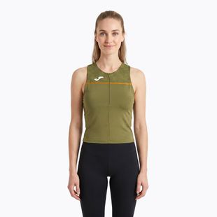 Tricou de alergare pentru femei Joma Record III Top khaki