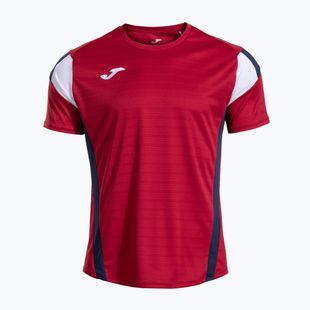 Tricou pentru bărbați Joma Montreal red/dark navy