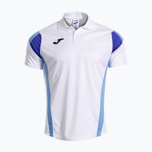 Tricou de tenis pentru bărbați Joma Montreal white/sky blue