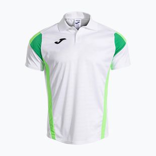 Tricou de tenis pentru bărbați Joma Montreal white/fluor green