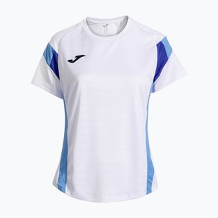 Tricou de tenis pentru femei Joma Montreal white/sky blue