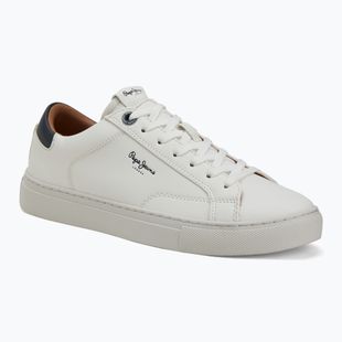 Încălțăminte pentru bărbați Pepe Jeans Joe Basic white