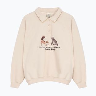 Bluză pentru femei Kaotiko Cats ivory
