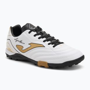 Încălțăminte de fotbal pentru bărbați Joma Aguila TF white/gold