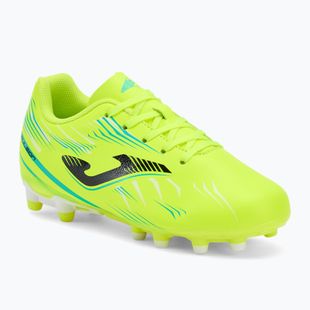 Ghete de fotbal pentru copii Joma Propulsion Jr FG galben fluor