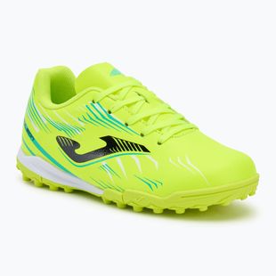Ghete de fotbal pentru copii Joma Propulsion Jr TF galben fluor