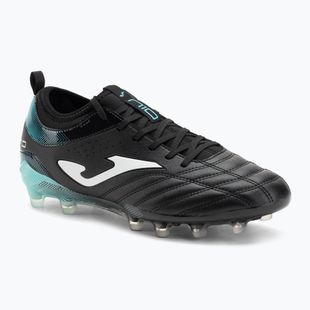 Încălțăminte de fotbal pentru bărbați Joma Numero-10 FG black/turquoise