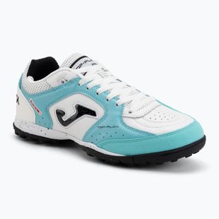 Încălțăminte de fotbal pentru bărbați Joma Top Flex 2642 TF fluor turquoise/white