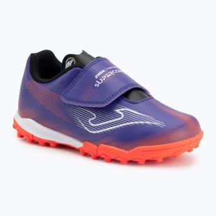 Încălțăminte de fotbal pentru copii Joma Supercopa Jr TF purple