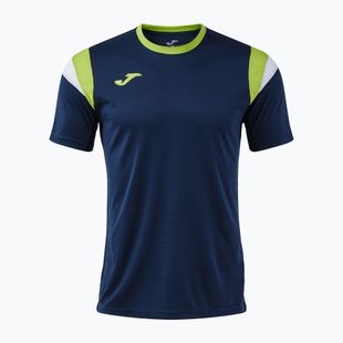 Tricou de tenis pentru bărbați Joma Terra dark navy/lime
