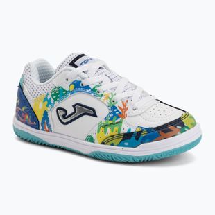 Încălțăminte de fotbal pentru copii Joma Top Flex Jr IN white