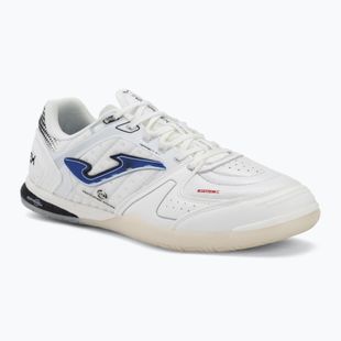 Încălțăminte de fotbal pentru bărbați Joma Top Flex Ultralight Indoor white/royal blue