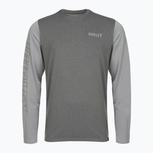 Longsleeve pentru bărbați  Hurley H2O-Dri Easton ion grey heather