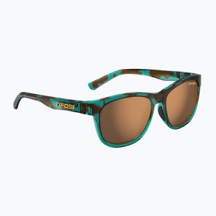 Ochelari de soare Tifosi Swank Polarized blue confetti/brown