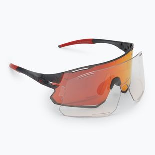Ochelari de soare Tifosi Rail Race Clarion satin vapor/clarion red/clear