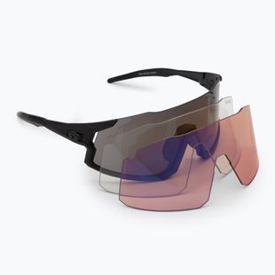 Ochelari de soare  Tifosi Stash blackout/smoke/ac red/clear