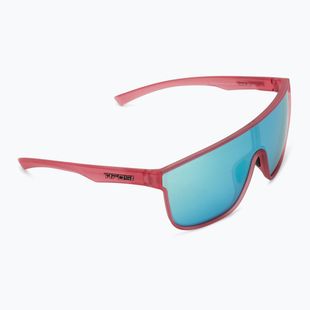 Ochelari de soare Tifosi Sanctum XL matte crystal pink/sky blue mirror