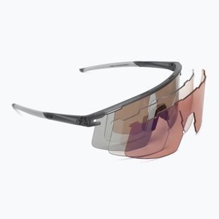 Ochelari de soare Tifosi Moab Lite satin vapor/silver mirror/ac red/clear